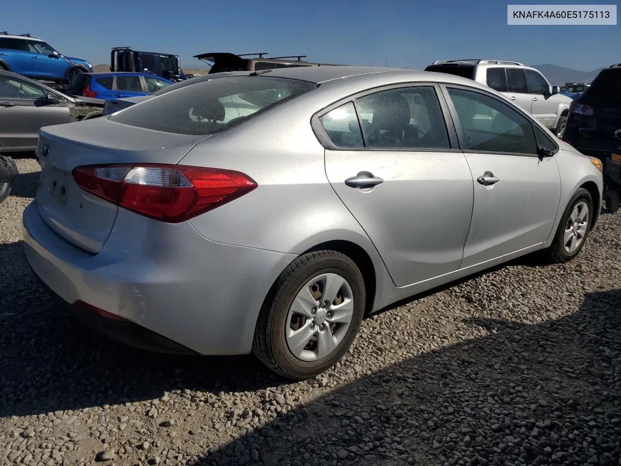 2014 Kia Forte Lx VIN: KNAFK4A60E5175113 Lot: 73777524