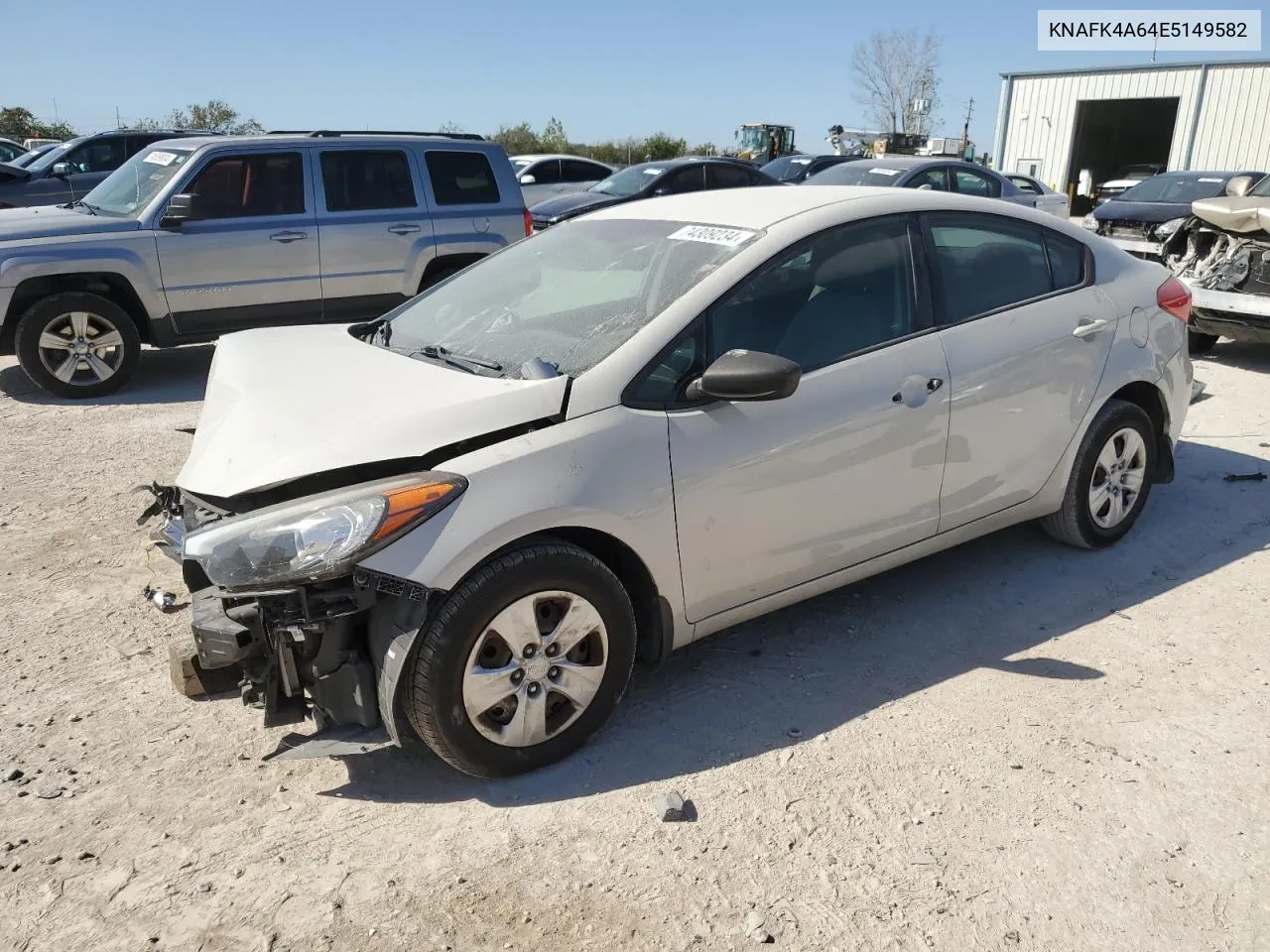 2014 Kia Forte Lx VIN: KNAFK4A64E5149582 Lot: 74309234