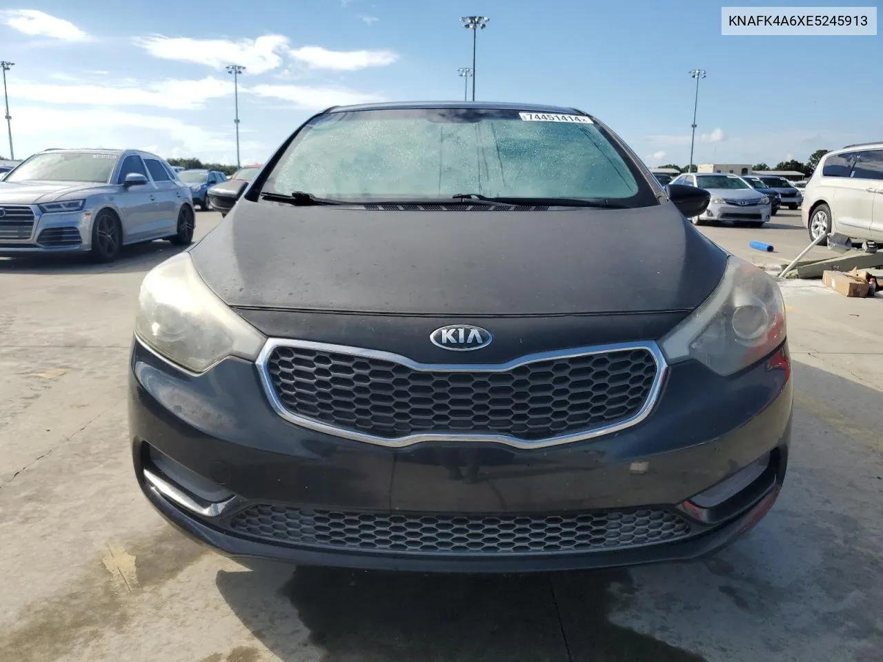 KNAFK4A6XE5245913 2014 Kia Forte Lx