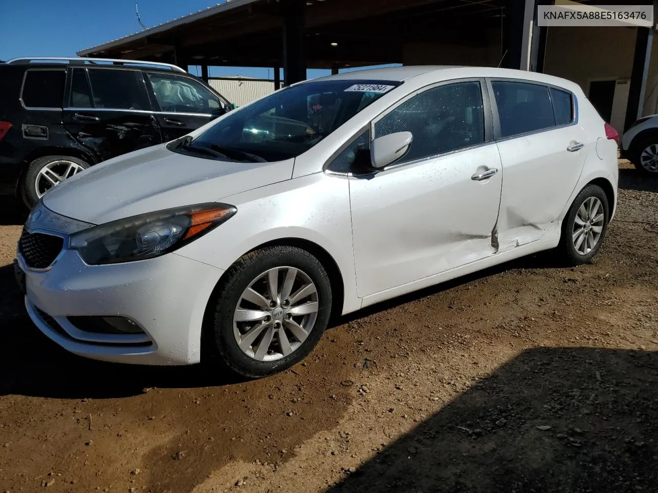 2014 Kia Forte Ex VIN: KNAFX5A88E5163476 Lot: 75221984