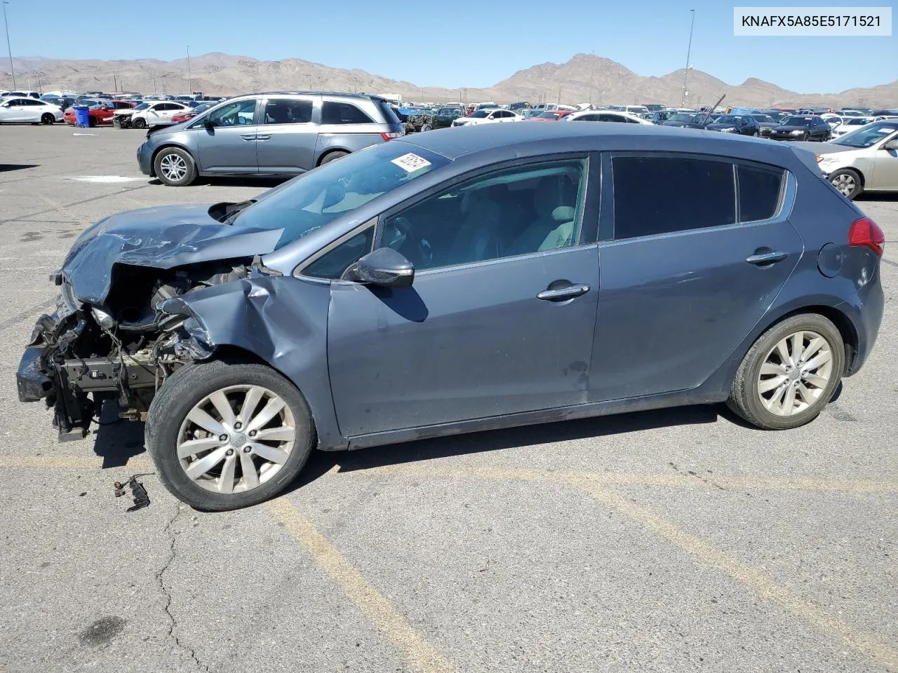 2014 Kia Forte Ex VIN: KNAFX5A85E5171521 Lot: 75261574