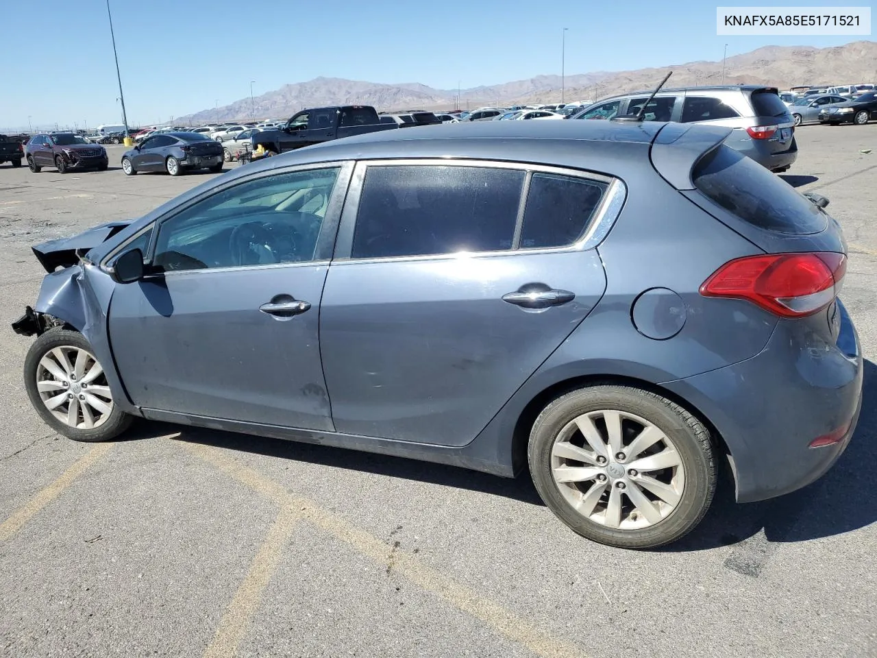 2014 Kia Forte Ex VIN: KNAFX5A85E5171521 Lot: 75261574