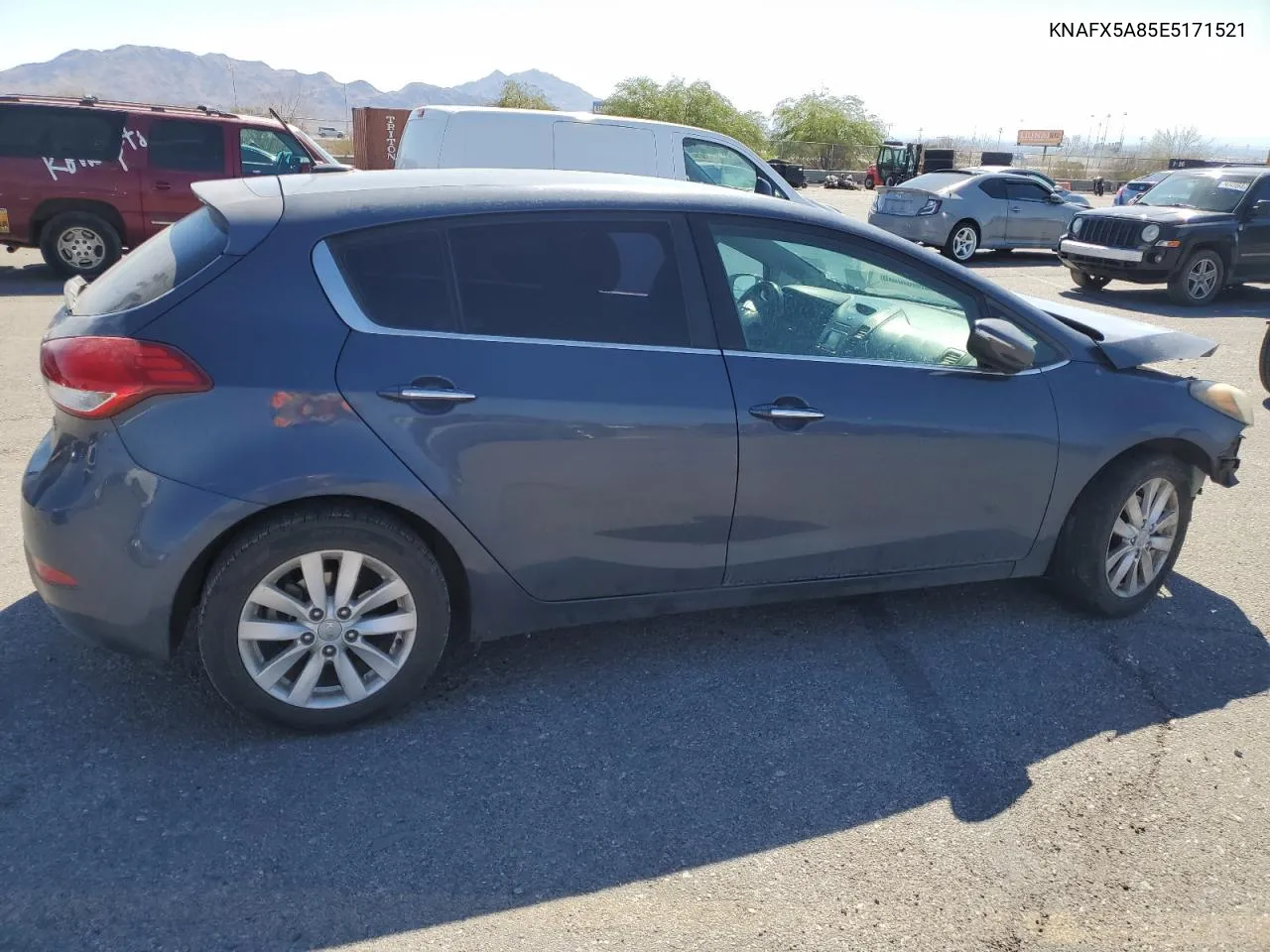 2014 Kia Forte Ex VIN: KNAFX5A85E5171521 Lot: 75261574