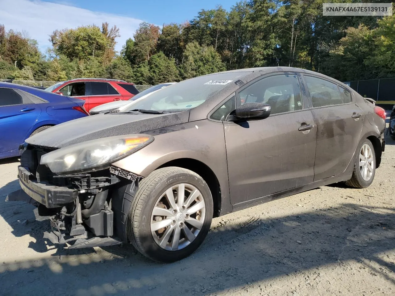 2014 Kia Forte Lx VIN: KNAFX4A67E5139131 Lot: 75280404