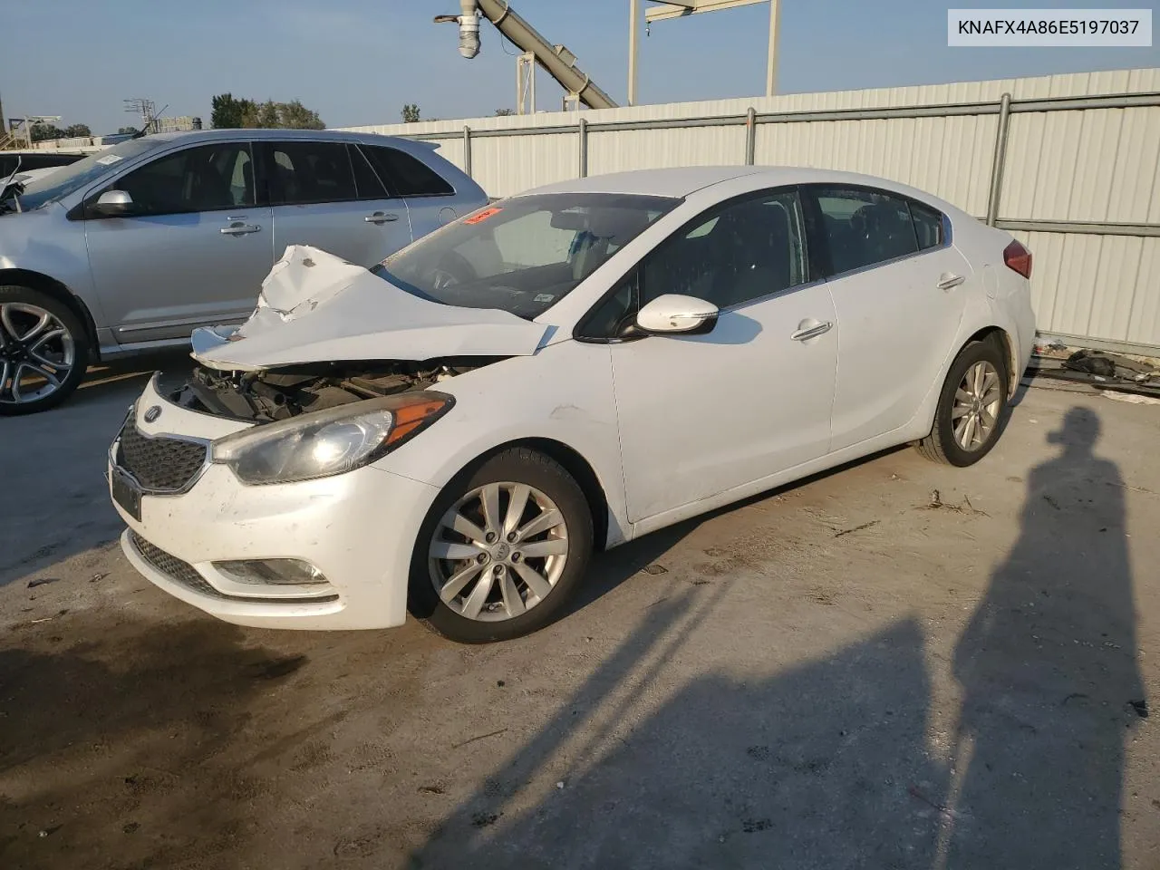 2014 Kia Forte Ex VIN: KNAFX4A86E5197037 Lot: 75333344