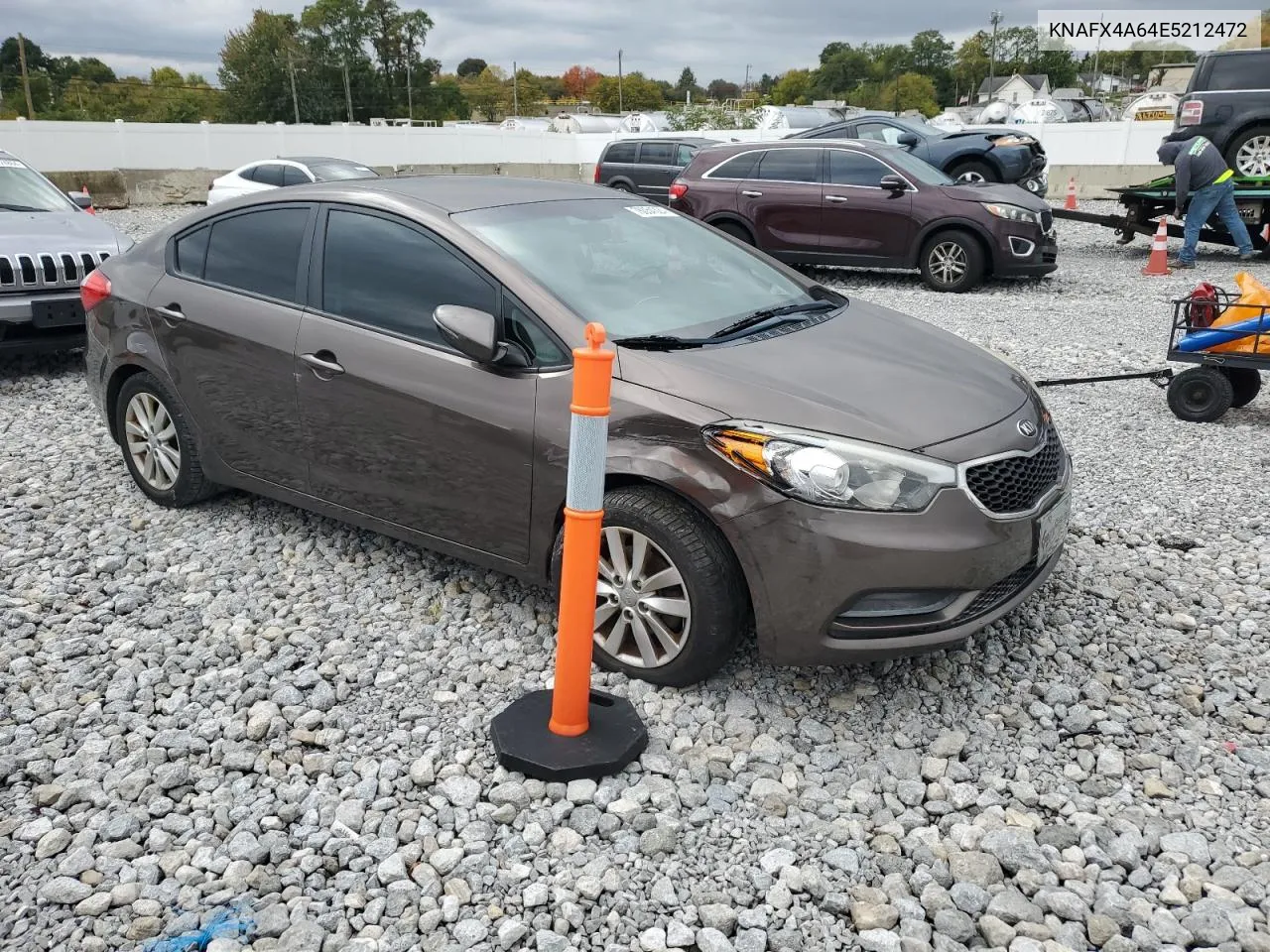 2014 Kia Forte Lx VIN: KNAFX4A64E5212472 Lot: 76054324