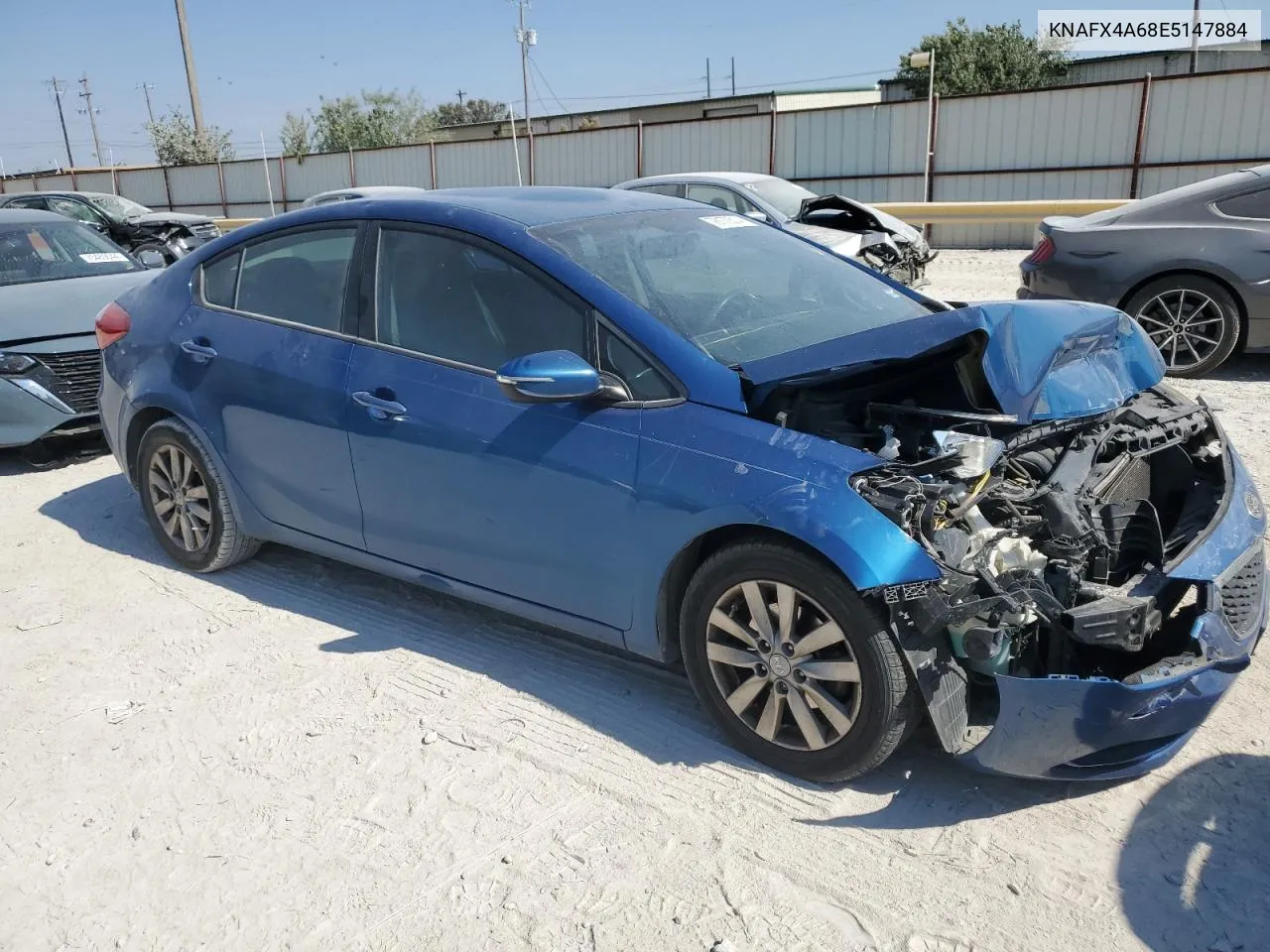 KNAFX4A68E5147884 2014 Kia Forte Lx