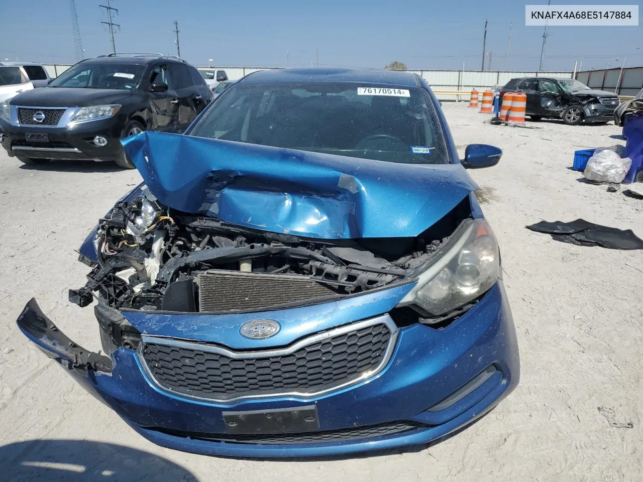 KNAFX4A68E5147884 2014 Kia Forte Lx