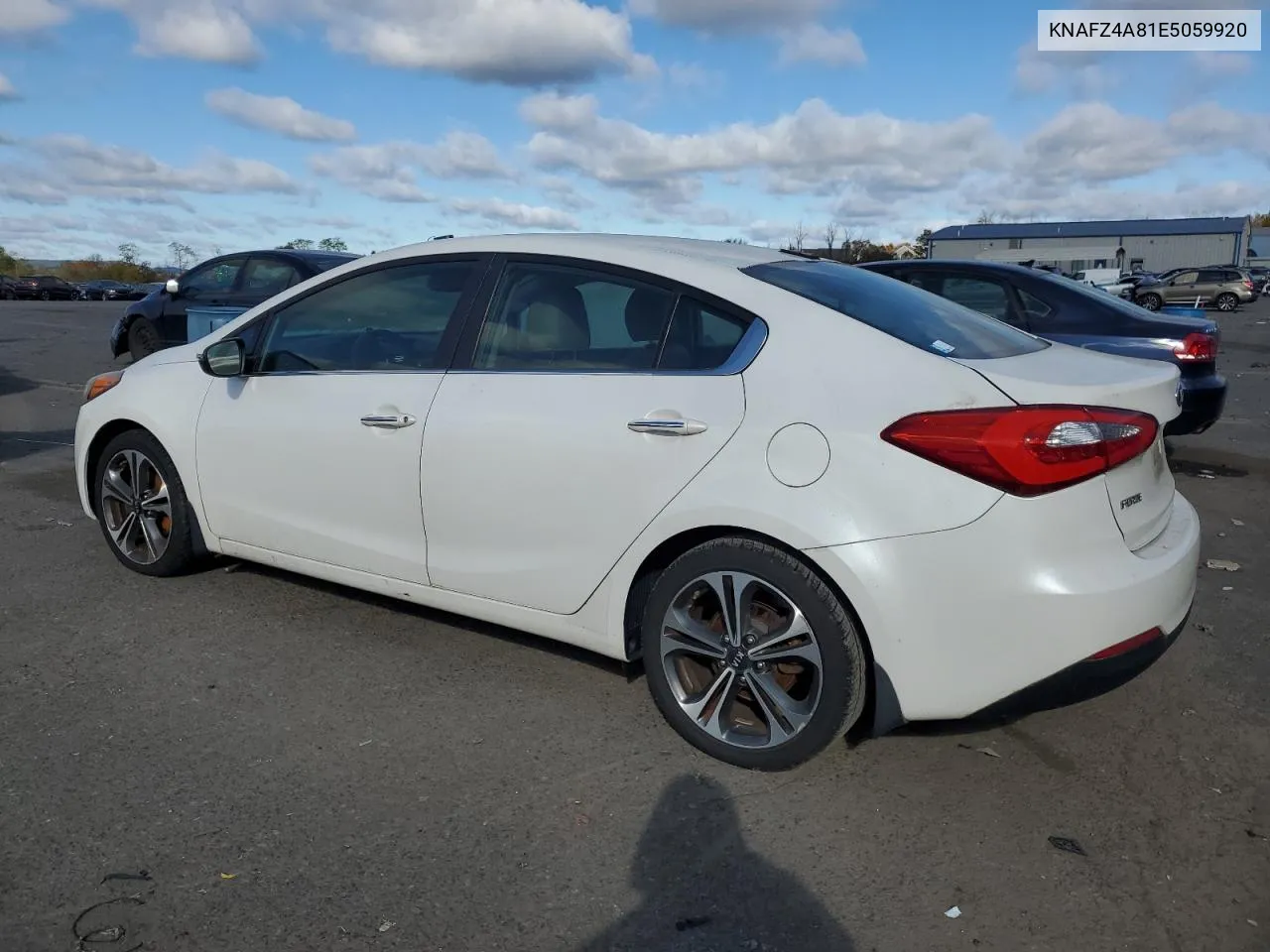 2014 Kia Forte Ex VIN: KNAFZ4A81E5059920 Lot: 76418474