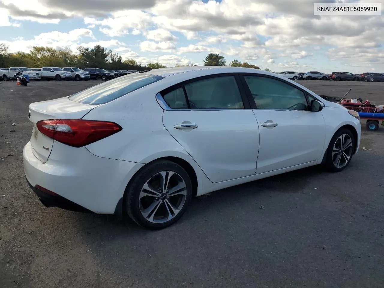 2014 Kia Forte Ex VIN: KNAFZ4A81E5059920 Lot: 76418474