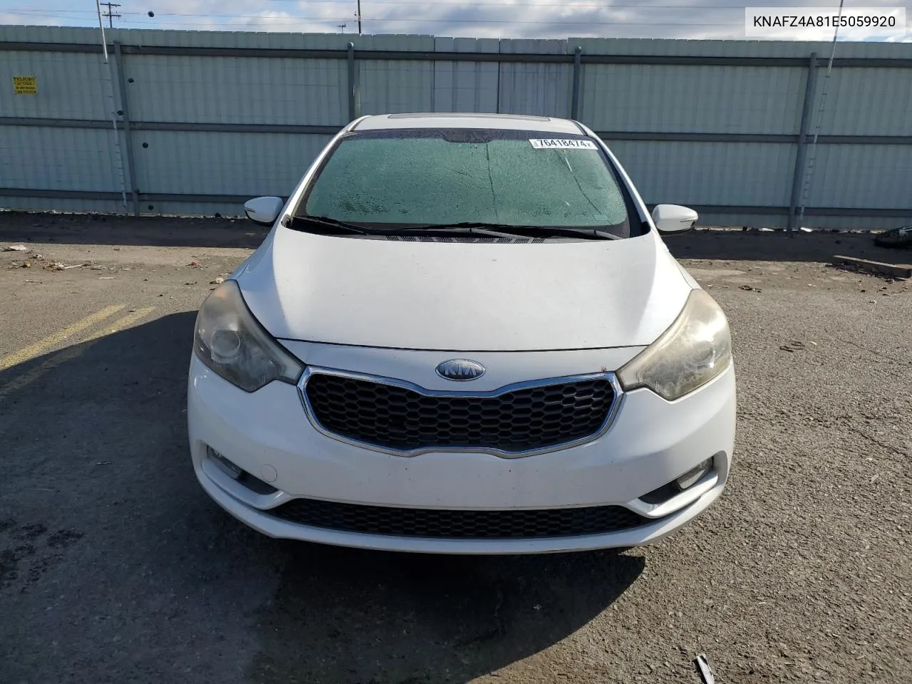 2014 Kia Forte Ex VIN: KNAFZ4A81E5059920 Lot: 76418474