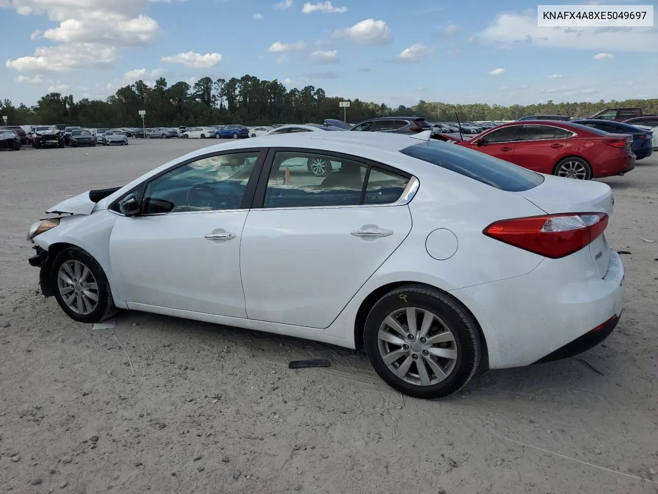 2014 Kia Forte Ex VIN: KNAFX4A8XE5049697 Lot: 76698654