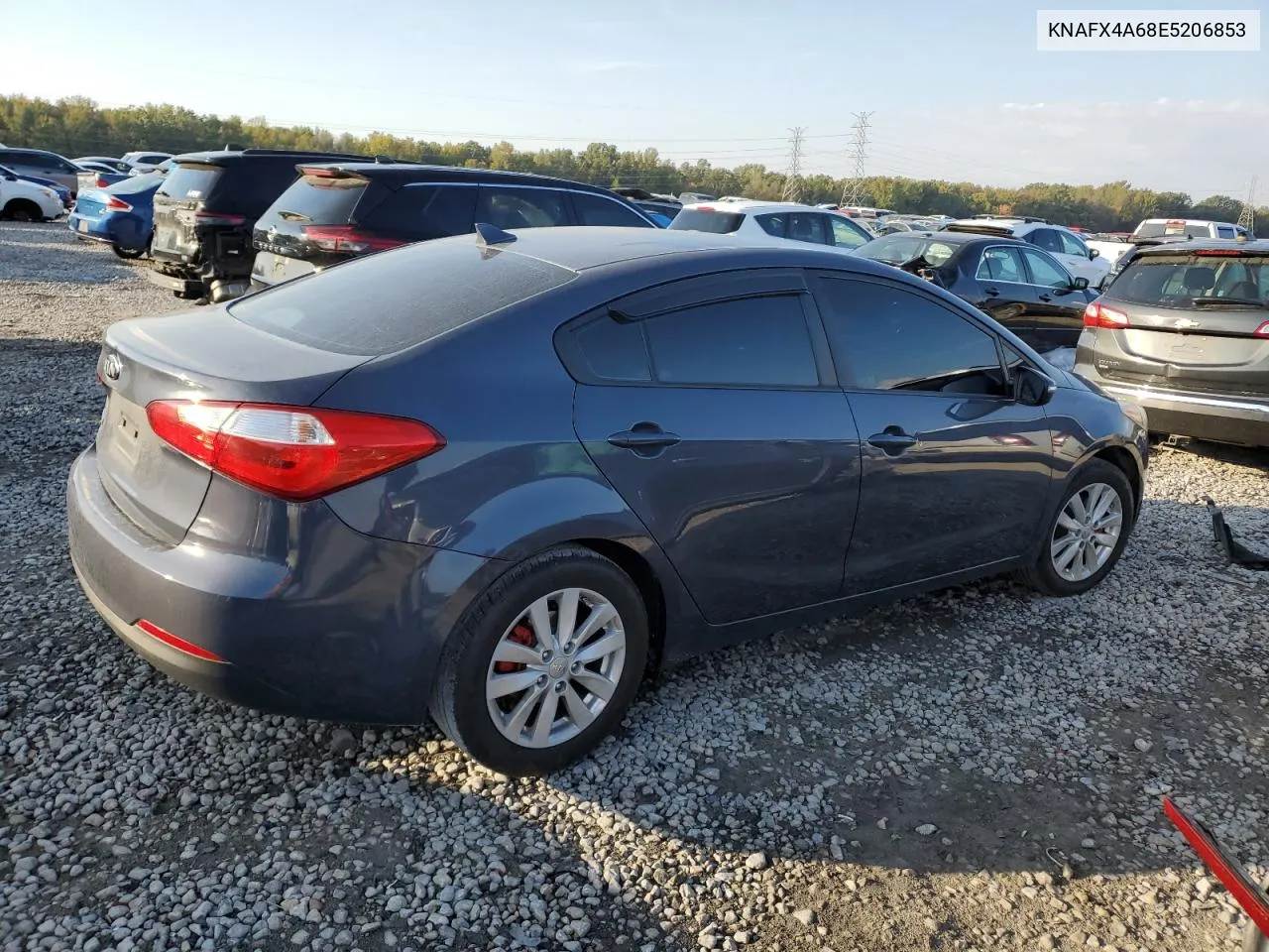 2014 Kia Forte Lx VIN: KNAFX4A68E5206853 Lot: 77182754