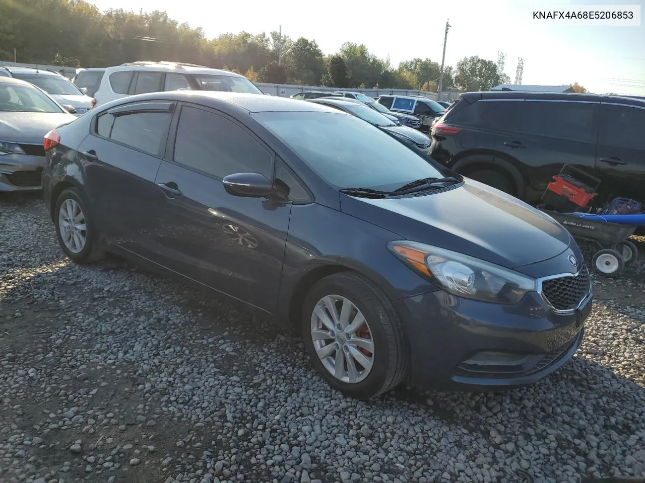 2014 Kia Forte Lx VIN: KNAFX4A68E5206853 Lot: 77182754