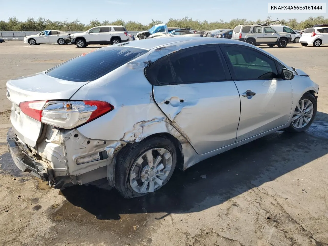 2014 Kia Forte Lx VIN: KNAFX4A66E5161444 Lot: 77226274