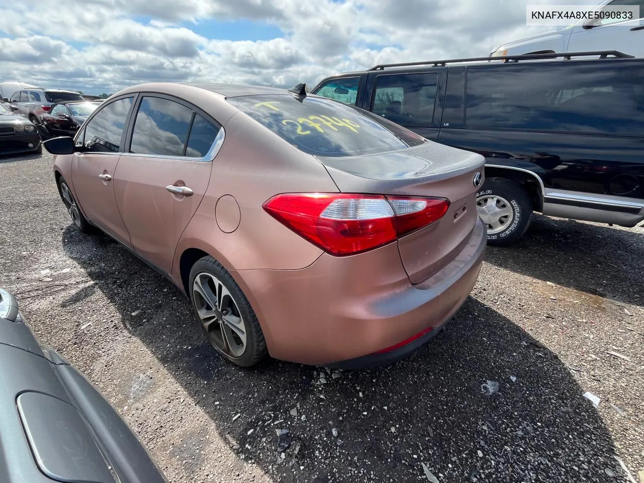 2014 Kia Forte Ex VIN: KNAFX4A8XE5090833 Lot: 77326164