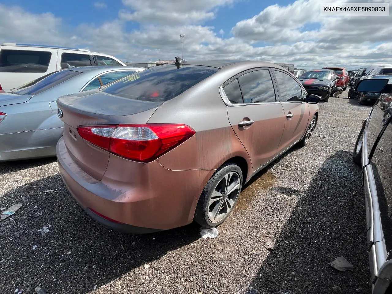 2014 Kia Forte Ex VIN: KNAFX4A8XE5090833 Lot: 77326164