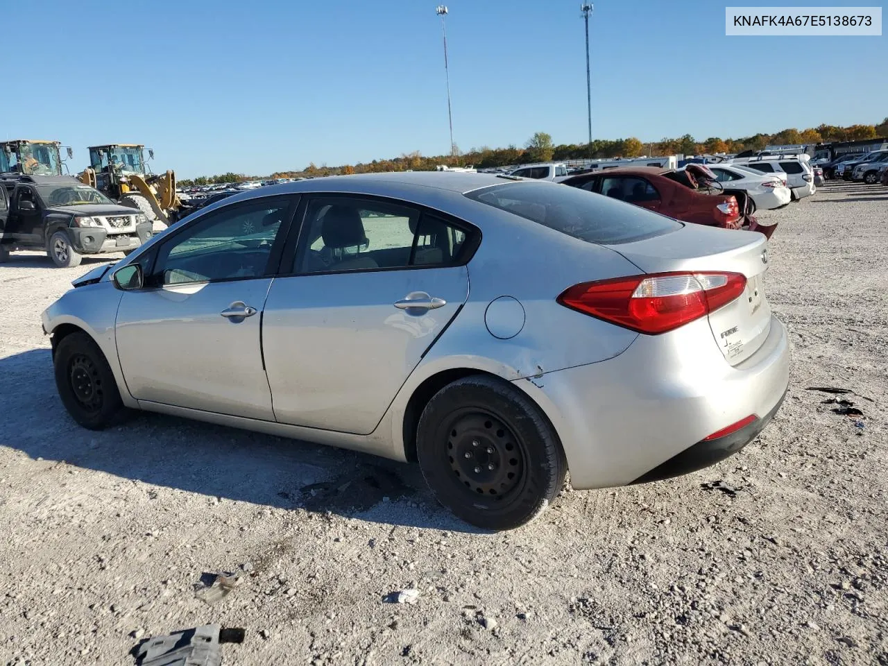 2014 Kia Forte Lx VIN: KNAFK4A67E5138673 Lot: 77458024