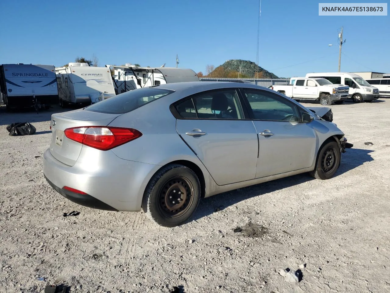 2014 Kia Forte Lx VIN: KNAFK4A67E5138673 Lot: 77458024