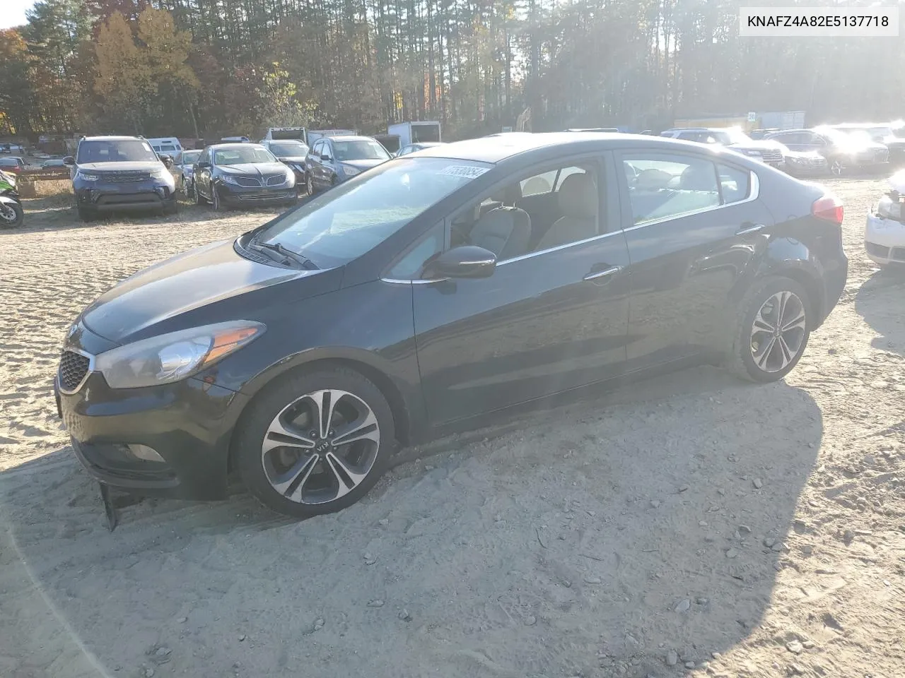 2014 Kia Forte Ex VIN: KNAFZ4A82E5137718 Lot: 77530854