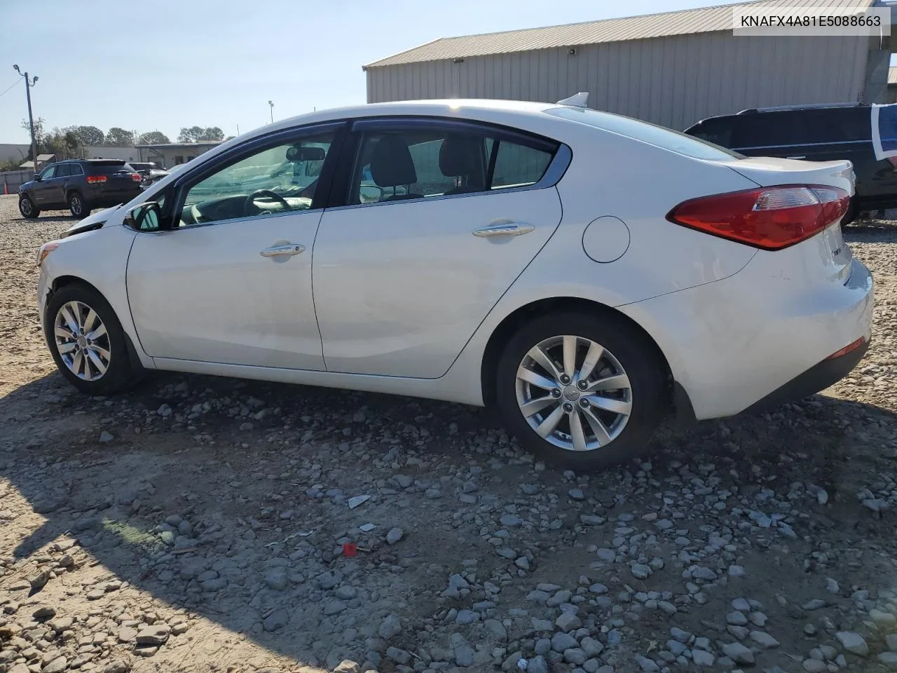 2014 Kia Forte Ex VIN: KNAFX4A81E5088663 Lot: 77874554