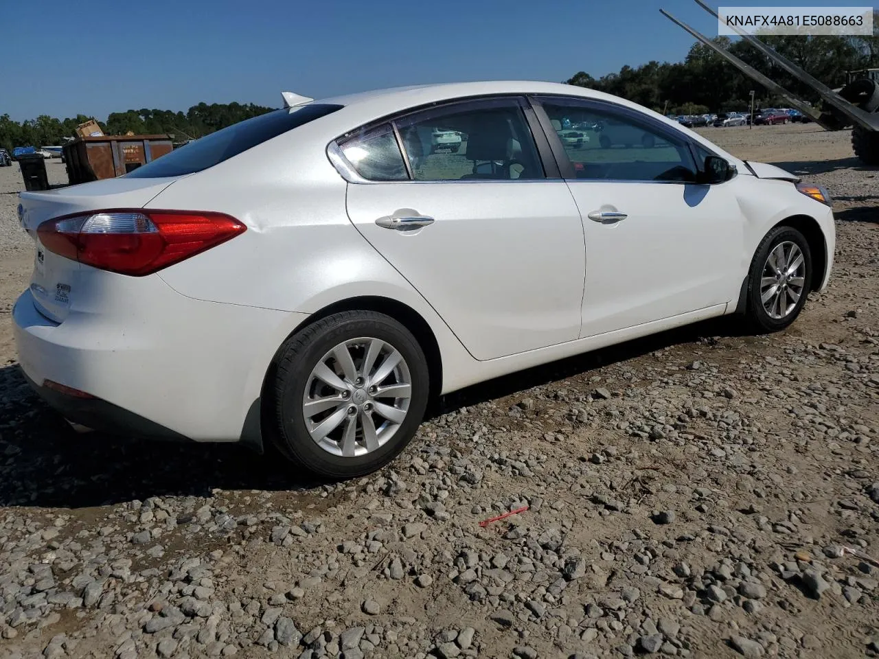 2014 Kia Forte Ex VIN: KNAFX4A81E5088663 Lot: 77874554