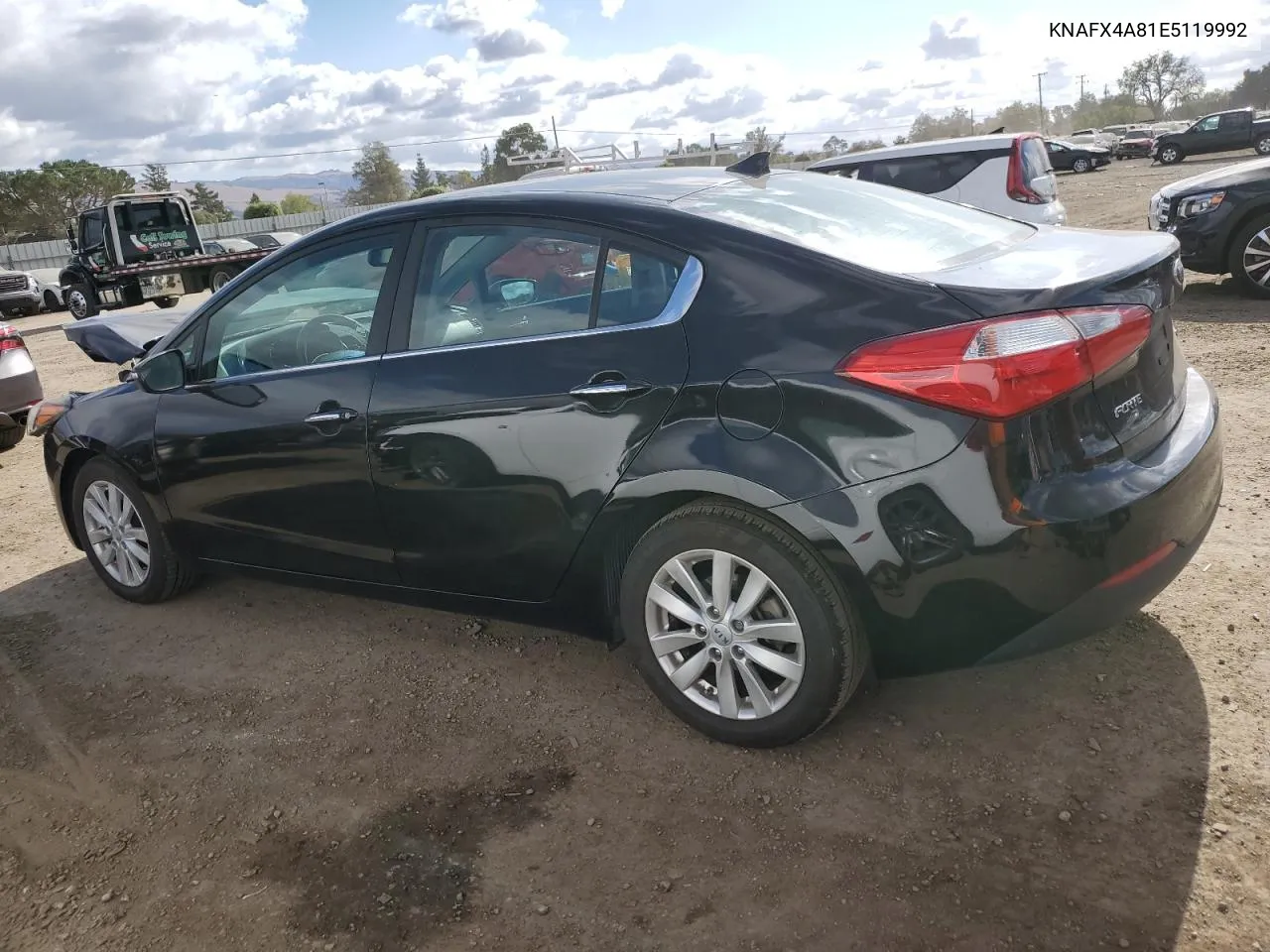 2014 Kia Forte Ex VIN: KNAFX4A81E5119992 Lot: 78177034