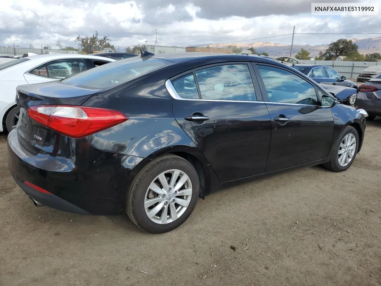 2014 Kia Forte Ex VIN: KNAFX4A81E5119992 Lot: 78177034