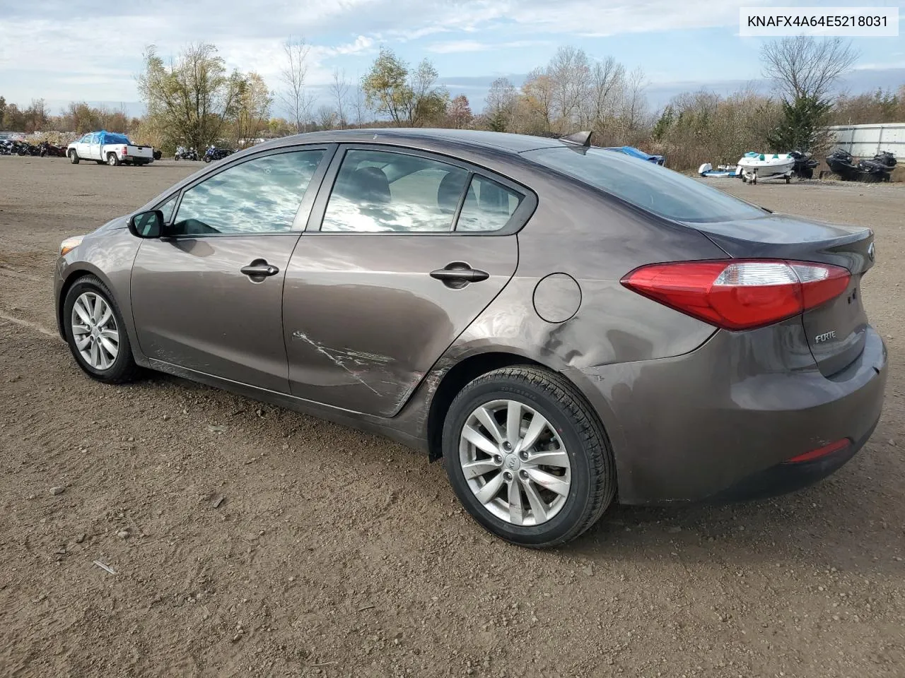 2014 Kia Forte Lx VIN: KNAFX4A64E5218031 Lot: 78410194