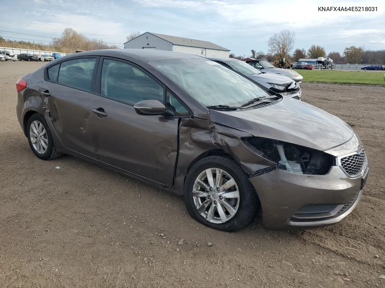 2014 Kia Forte Lx VIN: KNAFX4A64E5218031 Lot: 78410194