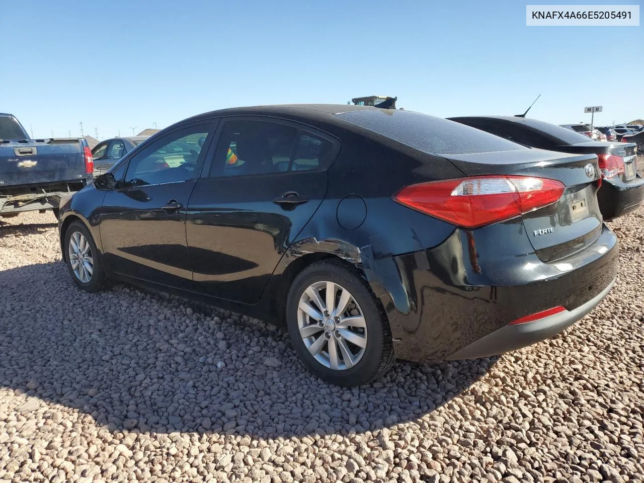 2014 Kia Forte Lx VIN: KNAFX4A66E5205491 Lot: 78513844