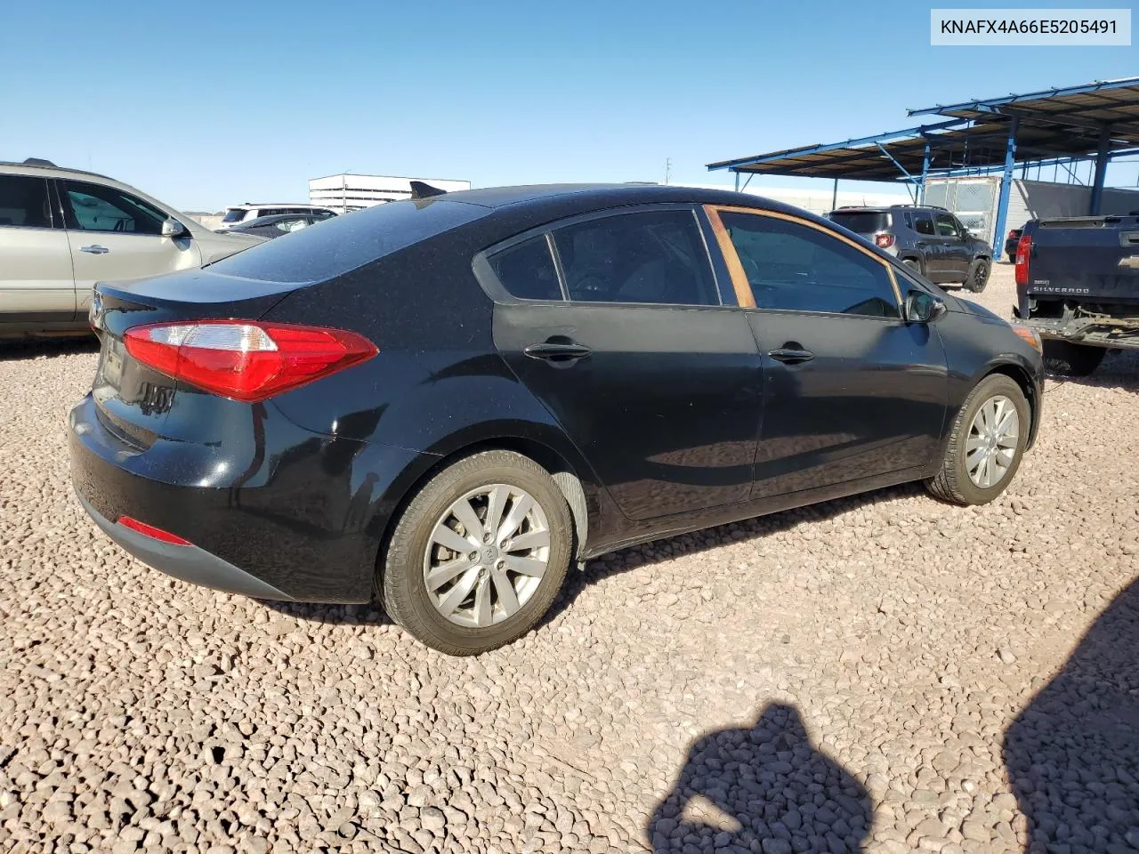 2014 Kia Forte Lx VIN: KNAFX4A66E5205491 Lot: 78513844