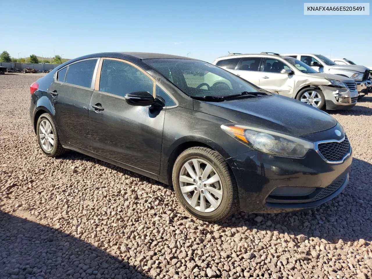 2014 Kia Forte Lx VIN: KNAFX4A66E5205491 Lot: 78513844