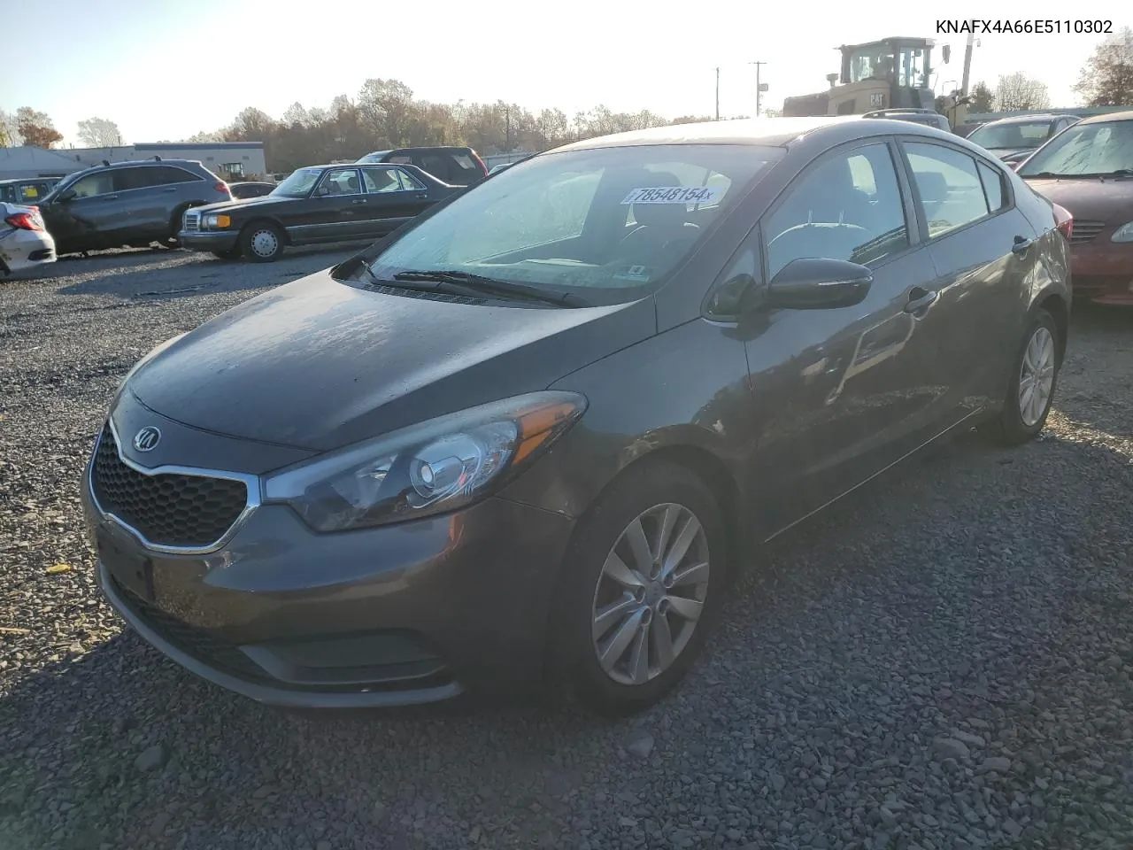 2014 Kia Forte Lx VIN: KNAFX4A66E5110302 Lot: 78548154