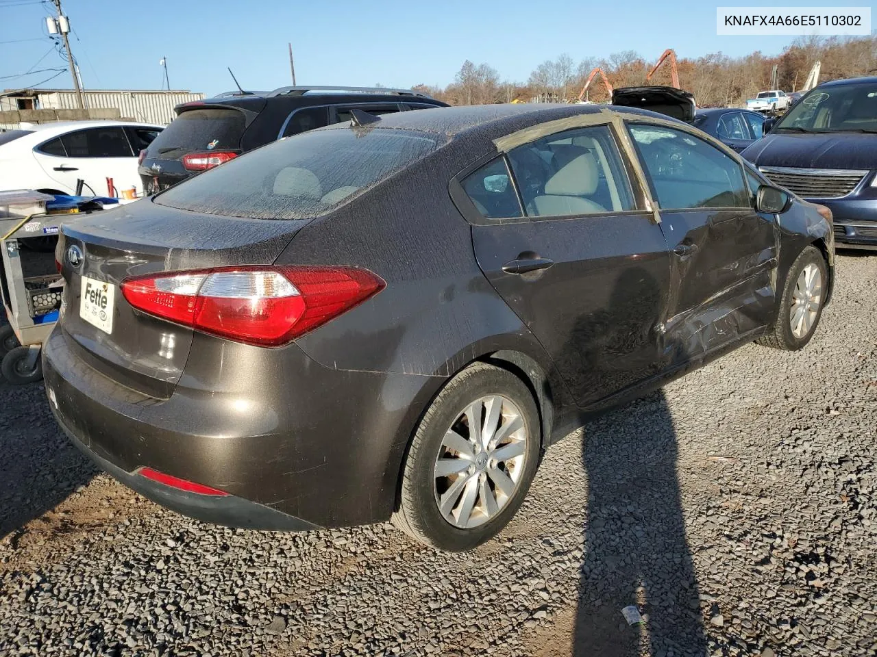 2014 Kia Forte Lx VIN: KNAFX4A66E5110302 Lot: 78548154