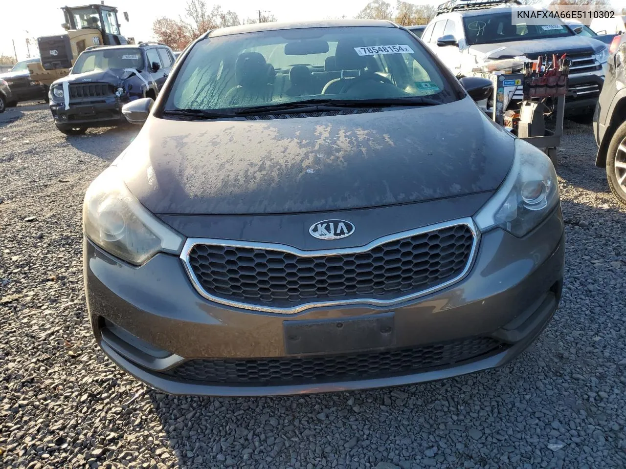 2014 Kia Forte Lx VIN: KNAFX4A66E5110302 Lot: 78548154