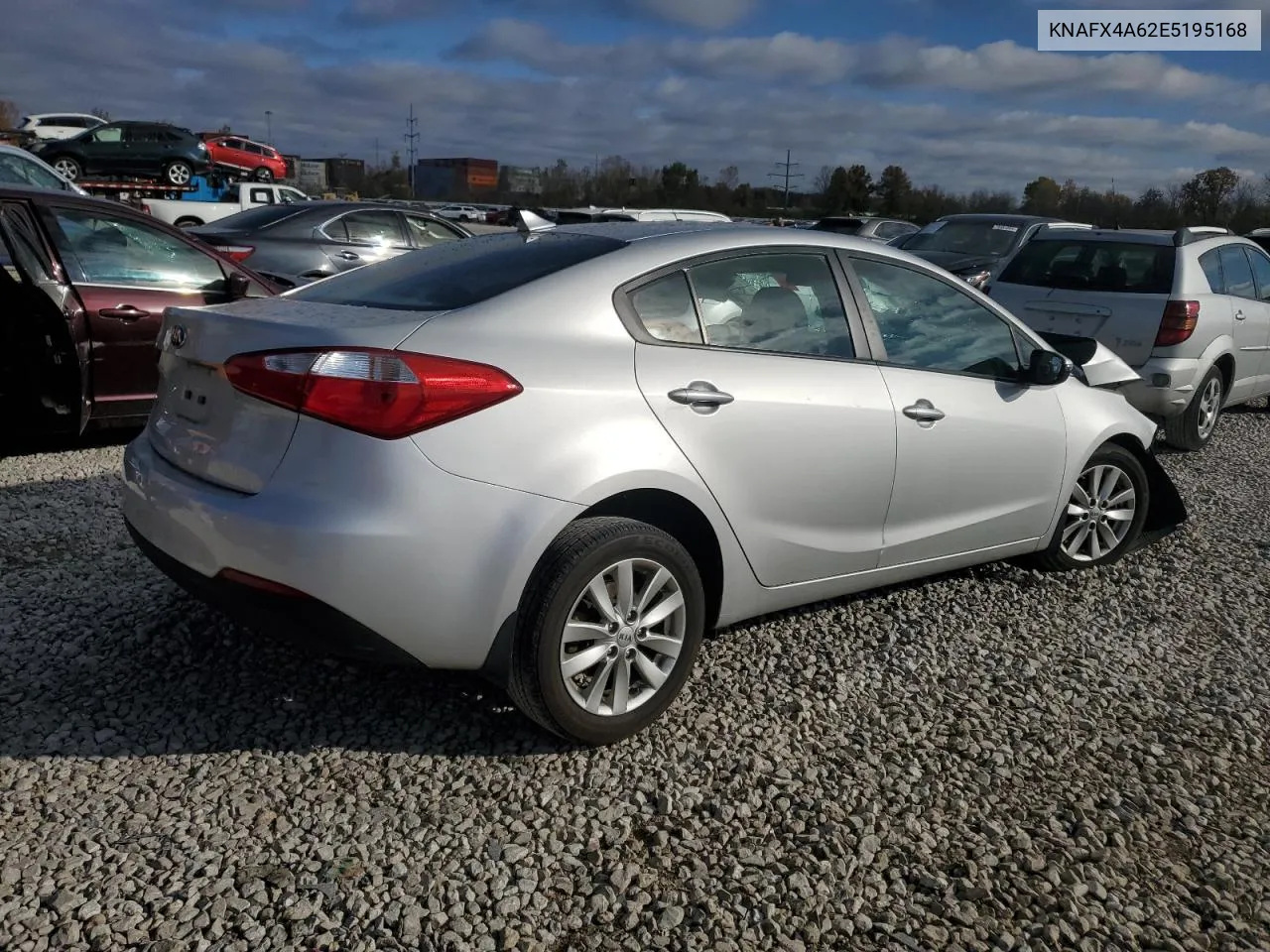 2014 Kia Forte Lx VIN: KNAFX4A62E5195168 Lot: 78700914