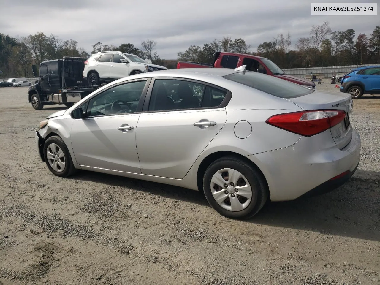 2014 Kia Forte Lx VIN: KNAFK4A63E5251374 Lot: 78785374