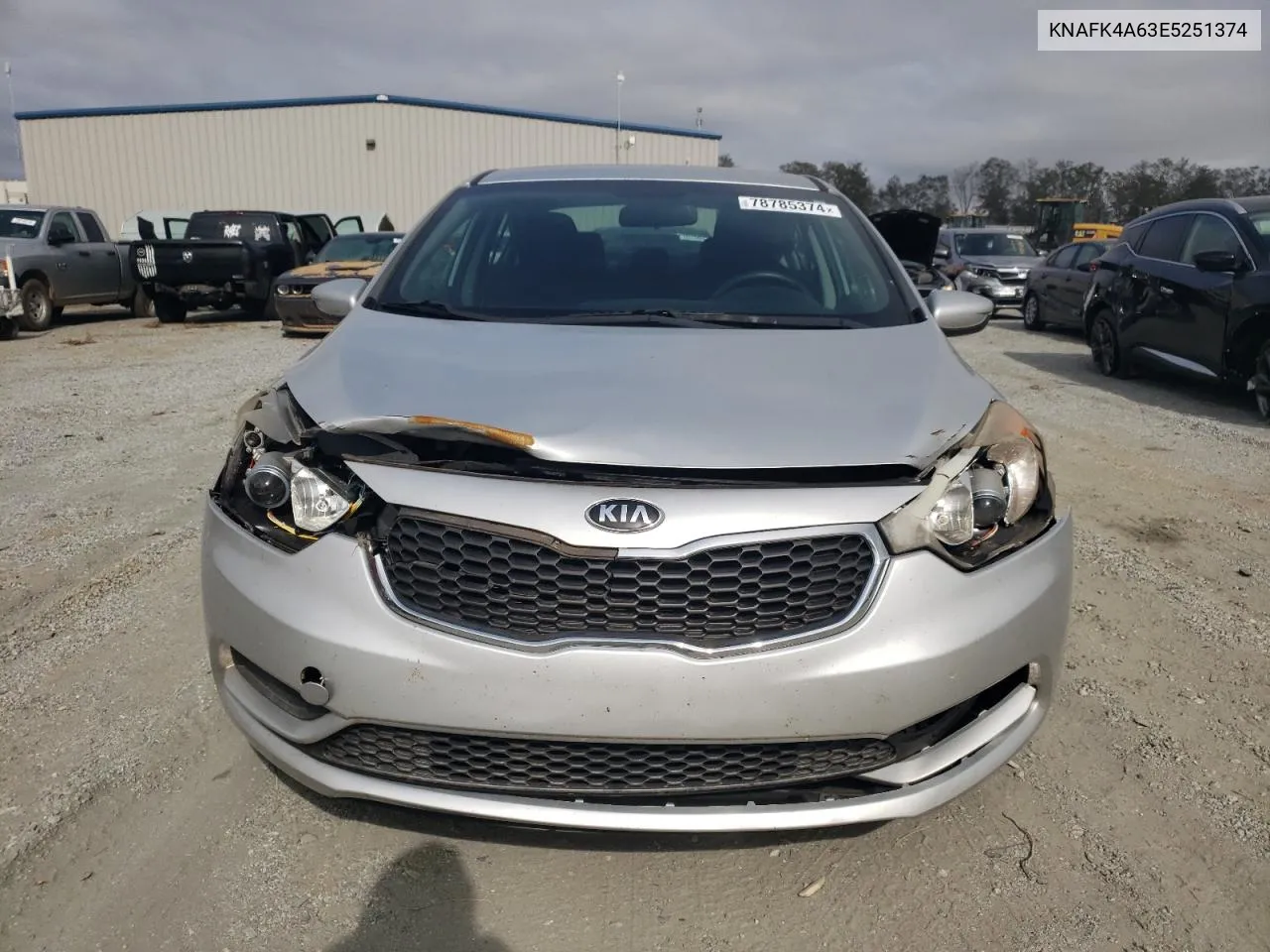 2014 Kia Forte Lx VIN: KNAFK4A63E5251374 Lot: 78785374