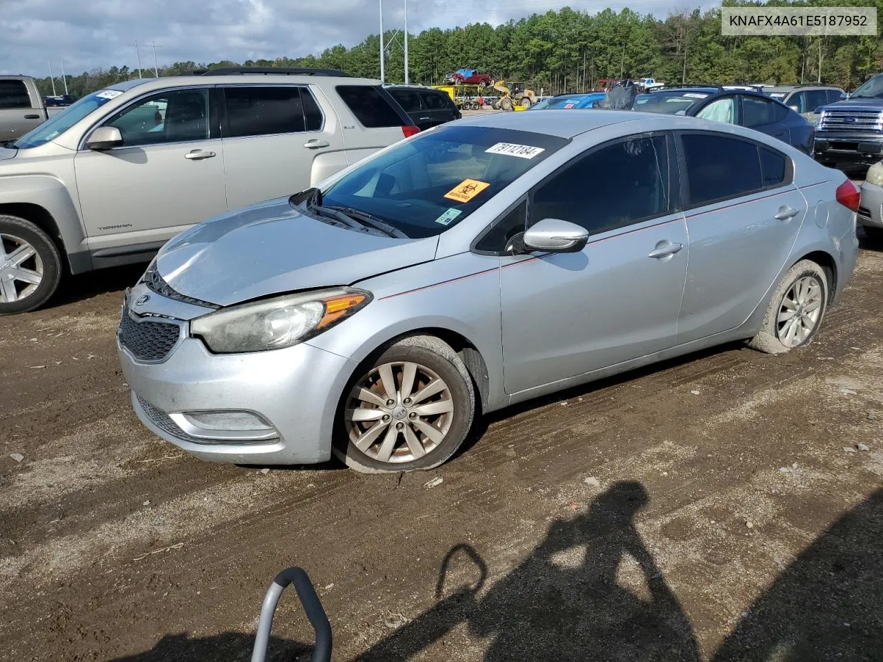 2014 Kia Forte Lx VIN: KNAFX4A61E5187952 Lot: 79112184