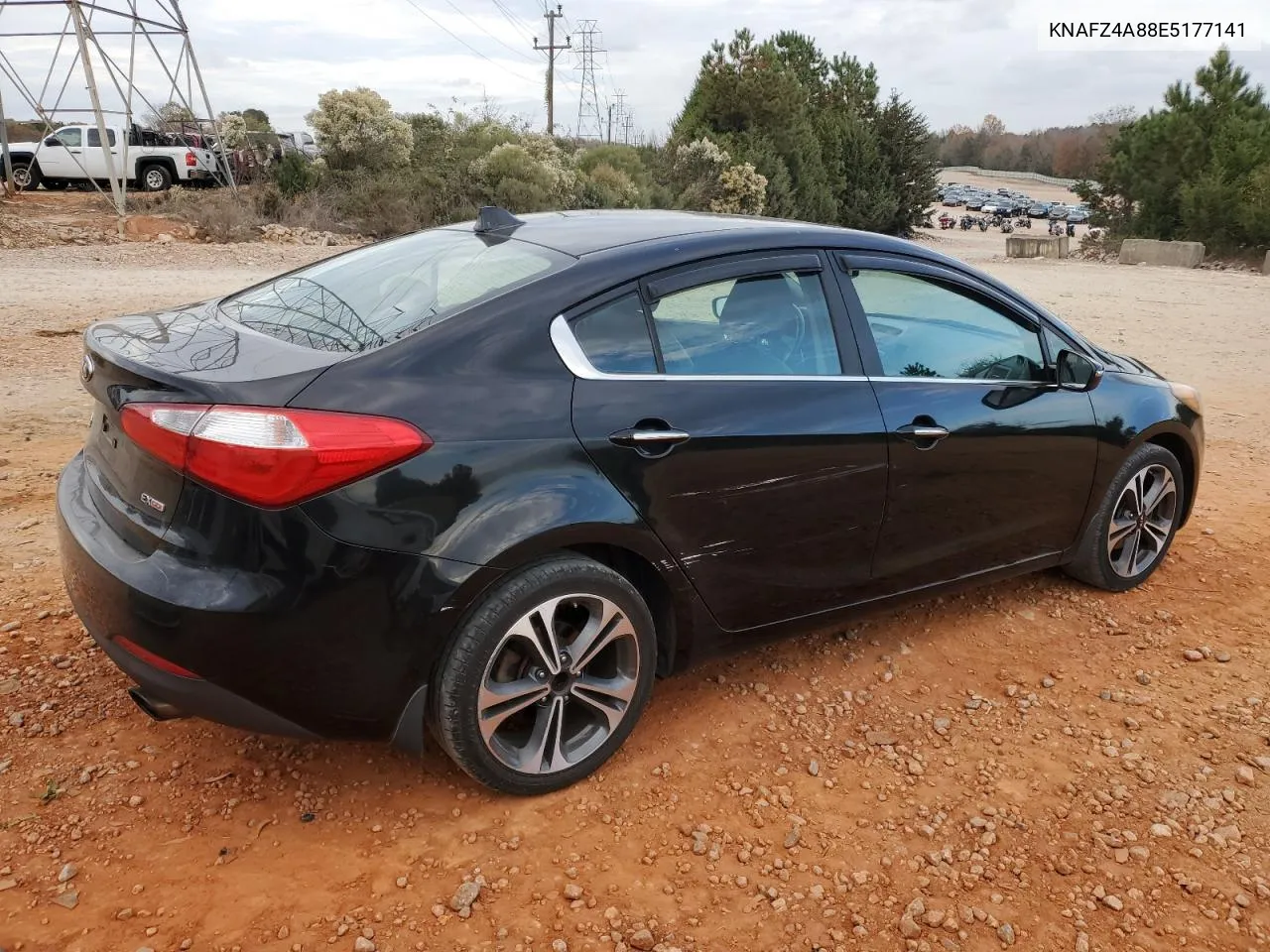 2014 Kia Forte Ex VIN: KNAFZ4A88E5177141 Lot: 79416964