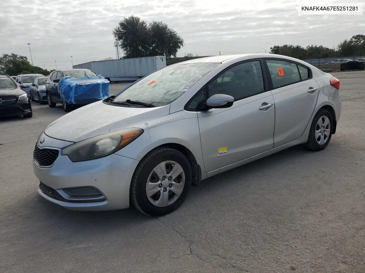 2014 Kia Forte Lx VIN: KNAFK4A67E5251281 Lot: 80051024