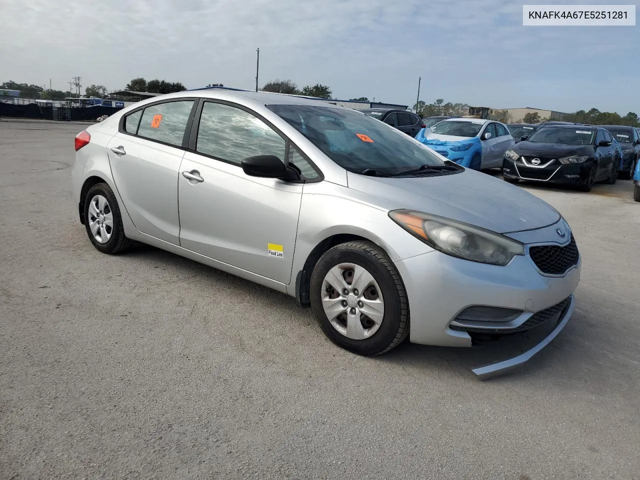 2014 Kia Forte Lx VIN: KNAFK4A67E5251281 Lot: 80051024