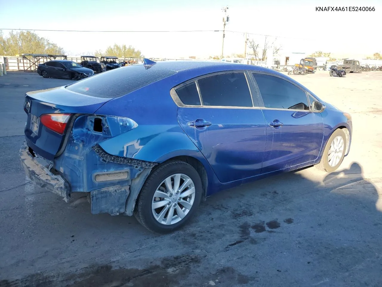 2014 Kia Forte Lx VIN: KNAFX4A61E5240066 Lot: 80106174