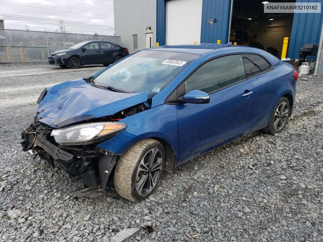 KNAFX6A80E5210182 2014 Kia Forte Ex