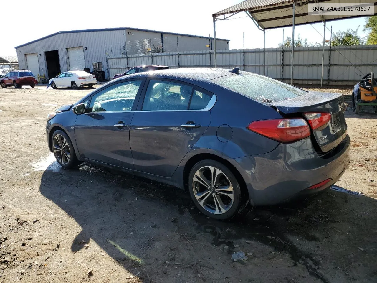 2014 Kia Forte Ex VIN: KNAFZ4A82E5078637 Lot: 80980204