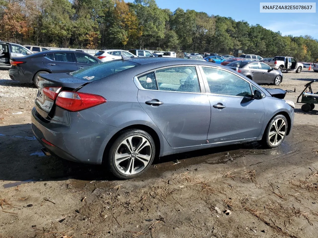 2014 Kia Forte Ex VIN: KNAFZ4A82E5078637 Lot: 80980204