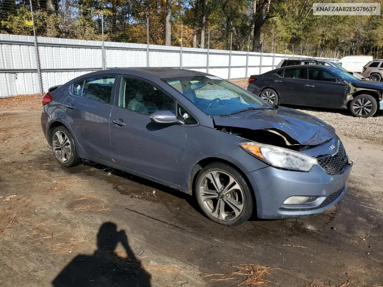 2014 Kia Forte Ex VIN: KNAFZ4A82E5078637 Lot: 80980204