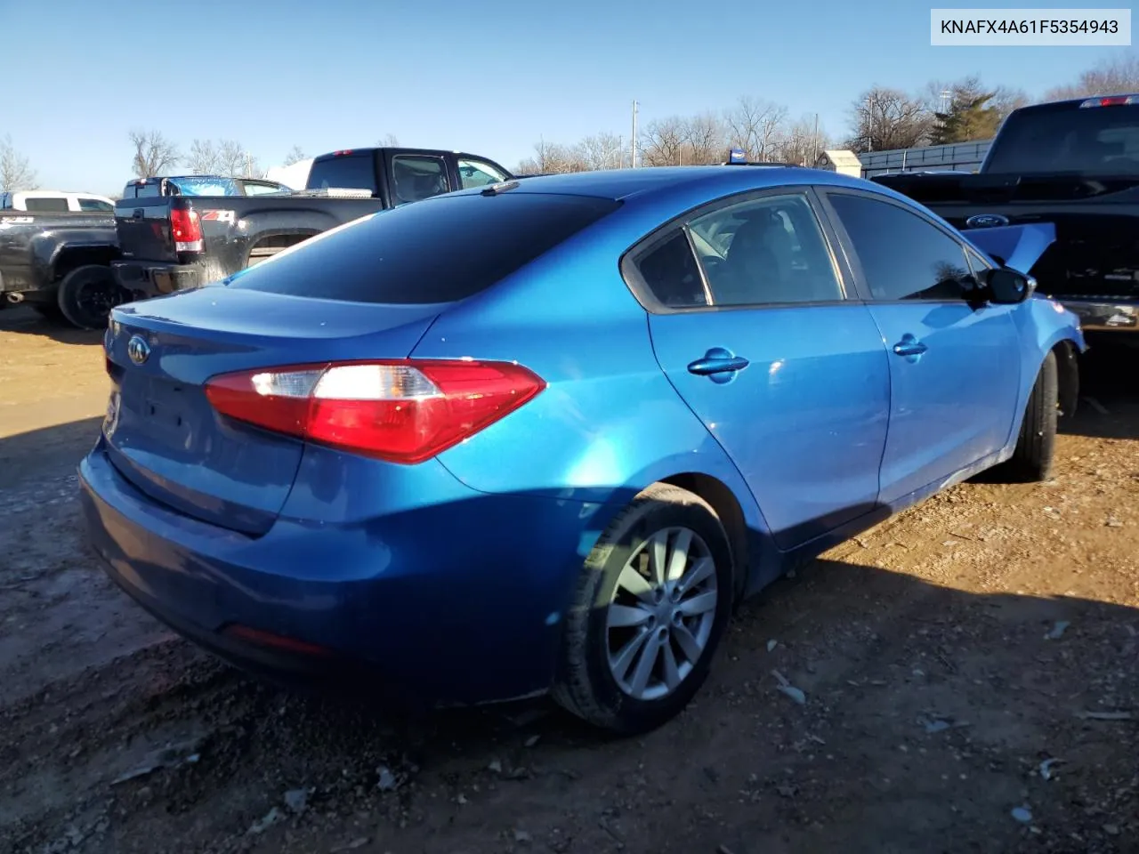 2015 Kia Forte Lx VIN: KNAFX4A61F5354943 Lot: 39515154