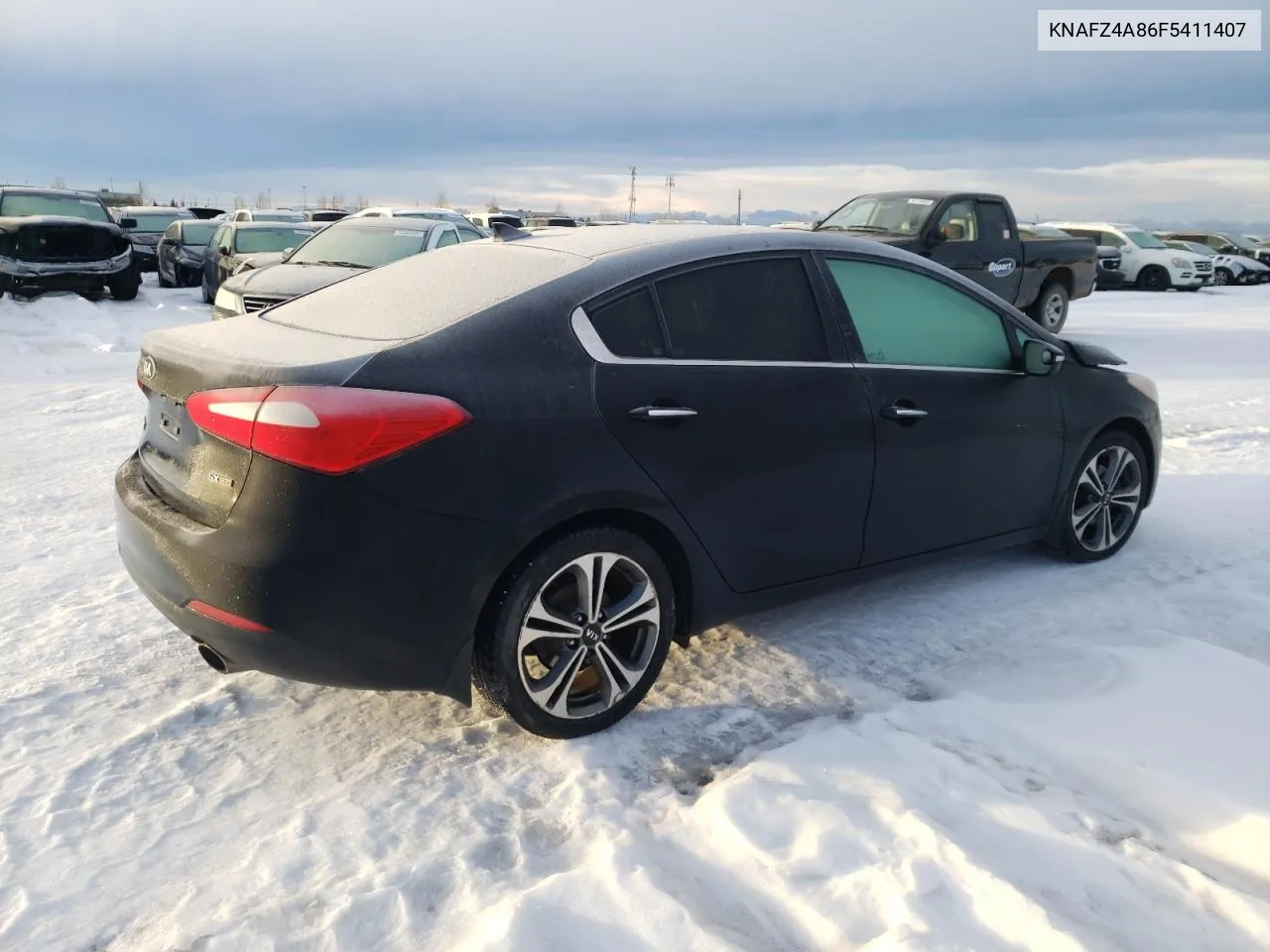 KNAFZ4A86F5411407 2015 Kia Forte Ex